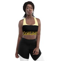 Longline sports bra