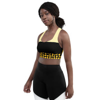 Longline sports bra