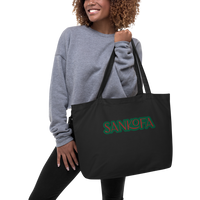 Large organic tote bag