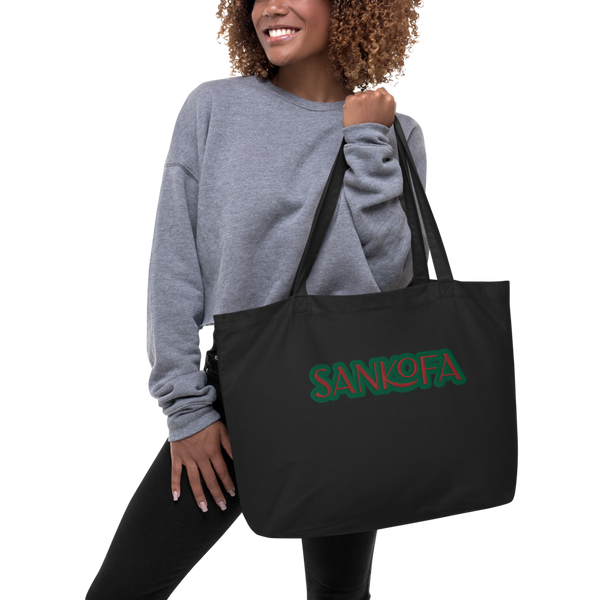 Large organic tote bag