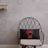 Sankofa Heart throw Pillow