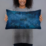 Fetch It Throw Pillow